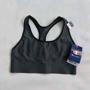 Champion Double Dry Sports Bra Womens Gray Size L